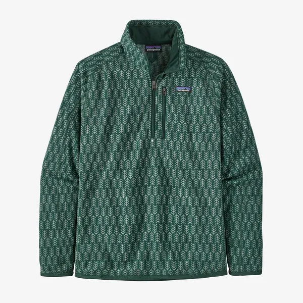 Patagonia Better Sweater 1/4 Zip - Pine Knit / Northern Green