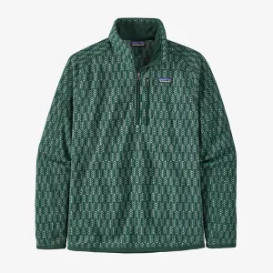 Patagonia Better Sweater 1/4 Zip - Pine Knit / Northern Green