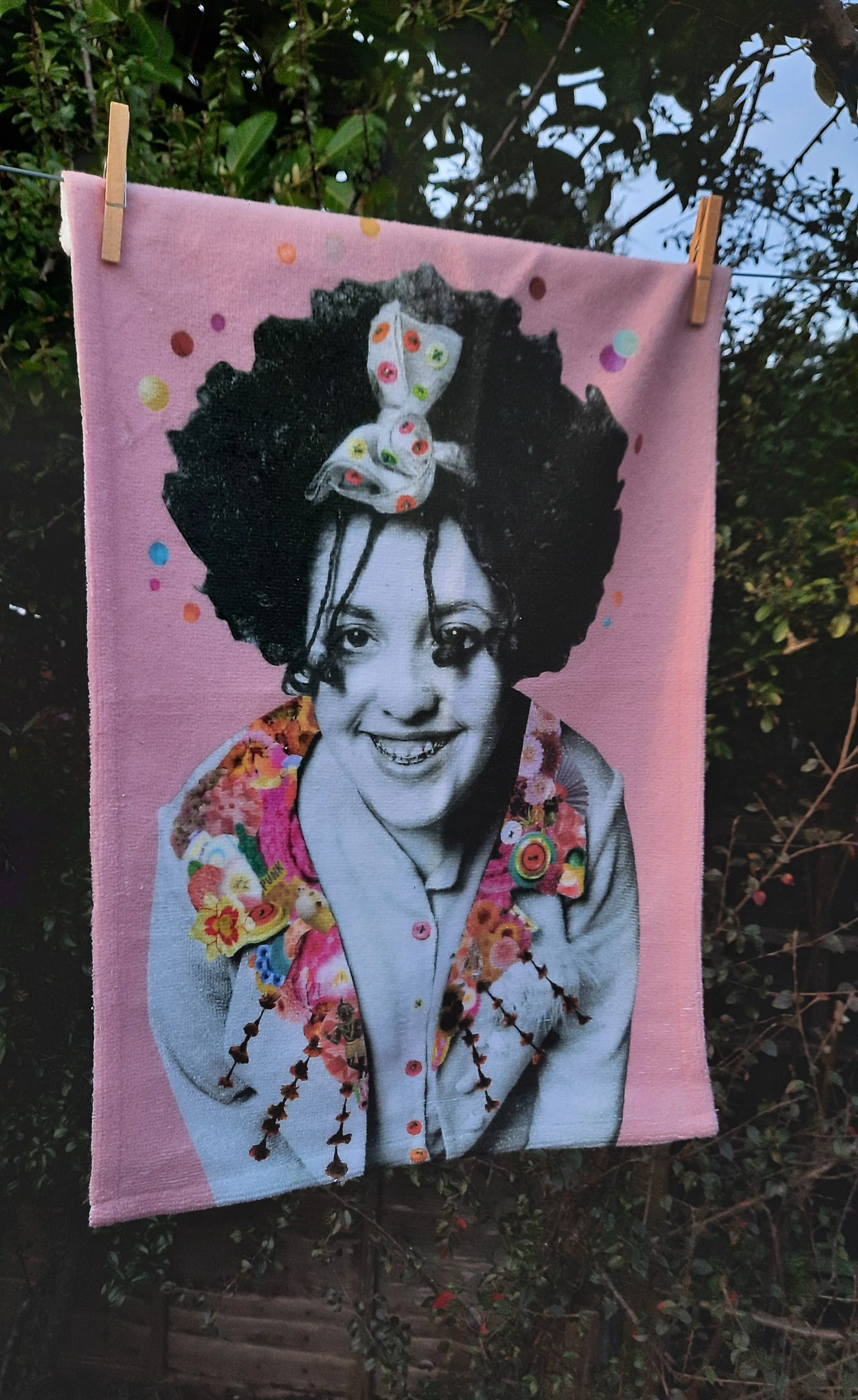 Poly velour towel