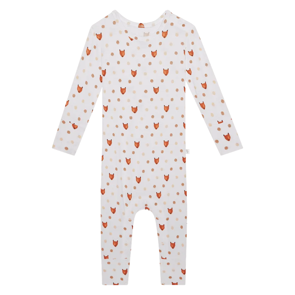Posh Peanut Lionel Long Sleeve Basic Romper