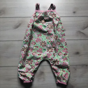 Pumpkin Patch Birdie Floral Cotton Romper