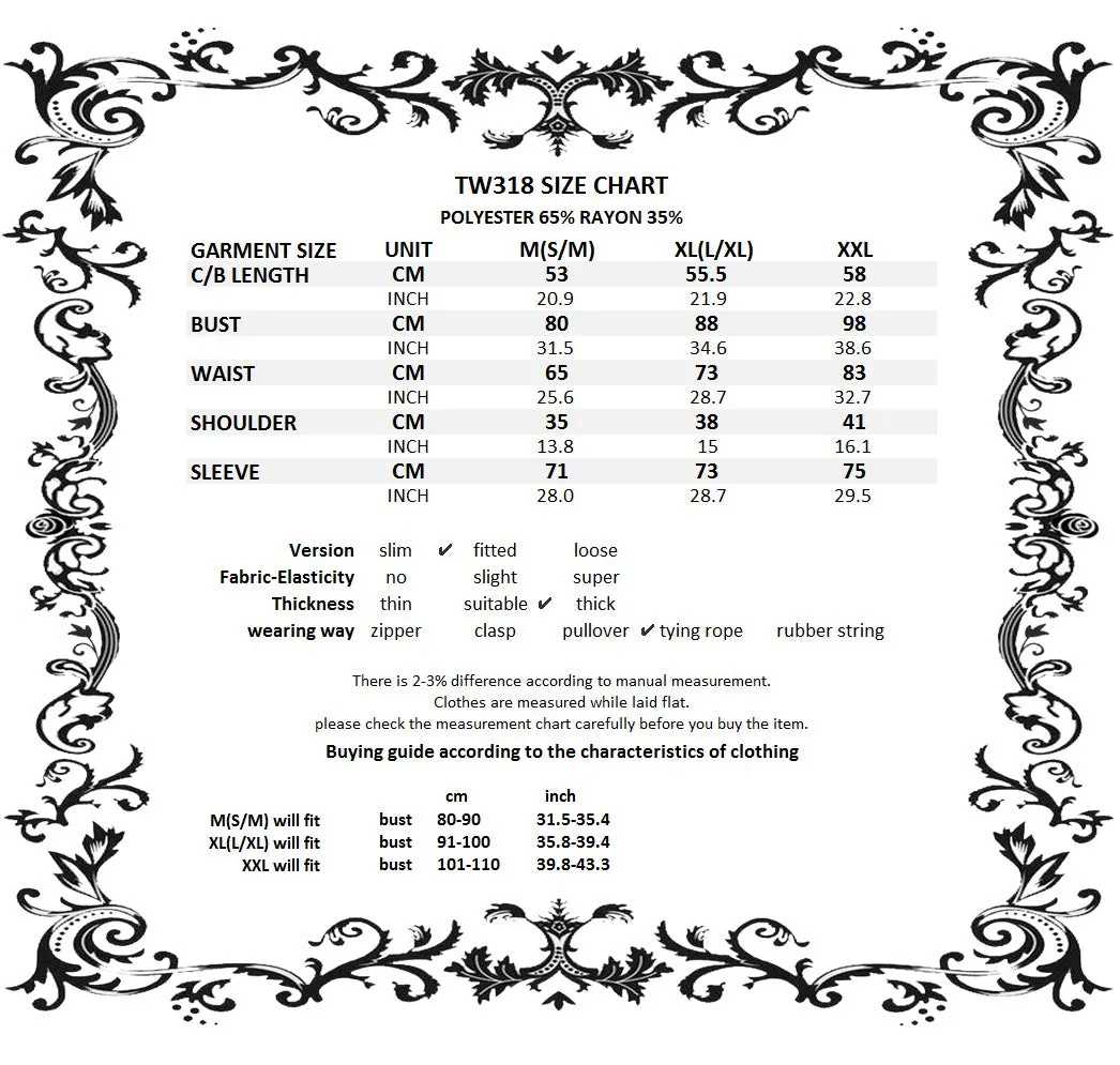 Punk decadent eyelet T-shirt TW318