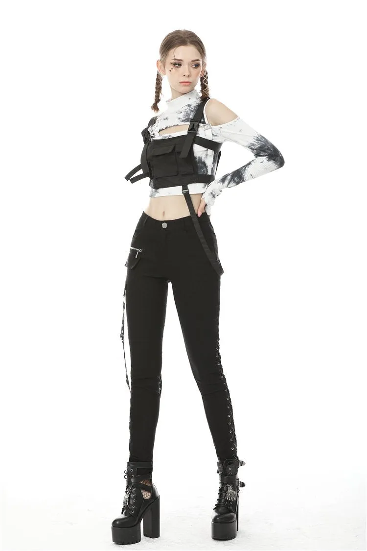 Punk enginery tactics street vest CW030