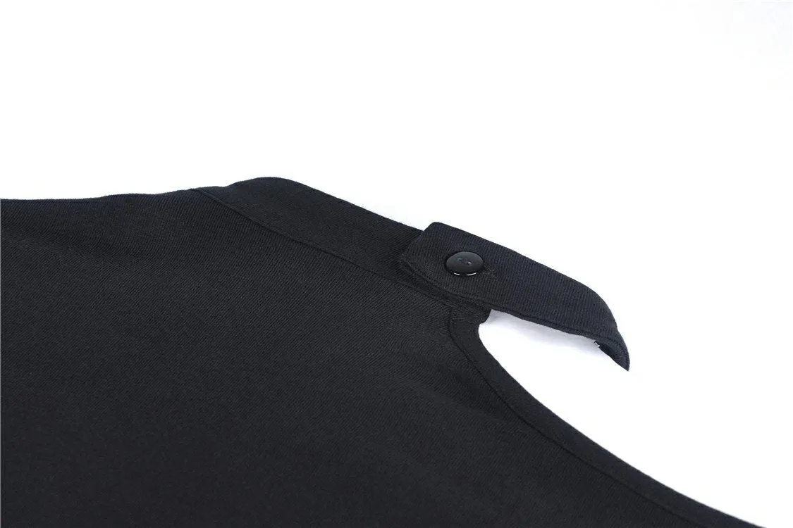Punk hollow one shoulder sexy T-shirt TW240