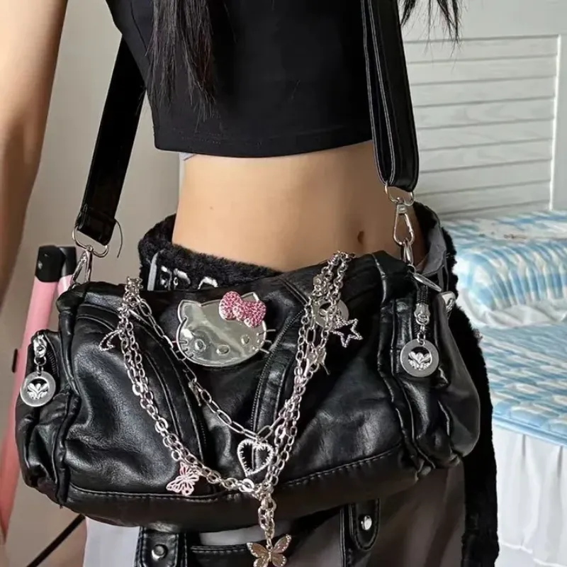 Punk Kitty Crossbody Bag