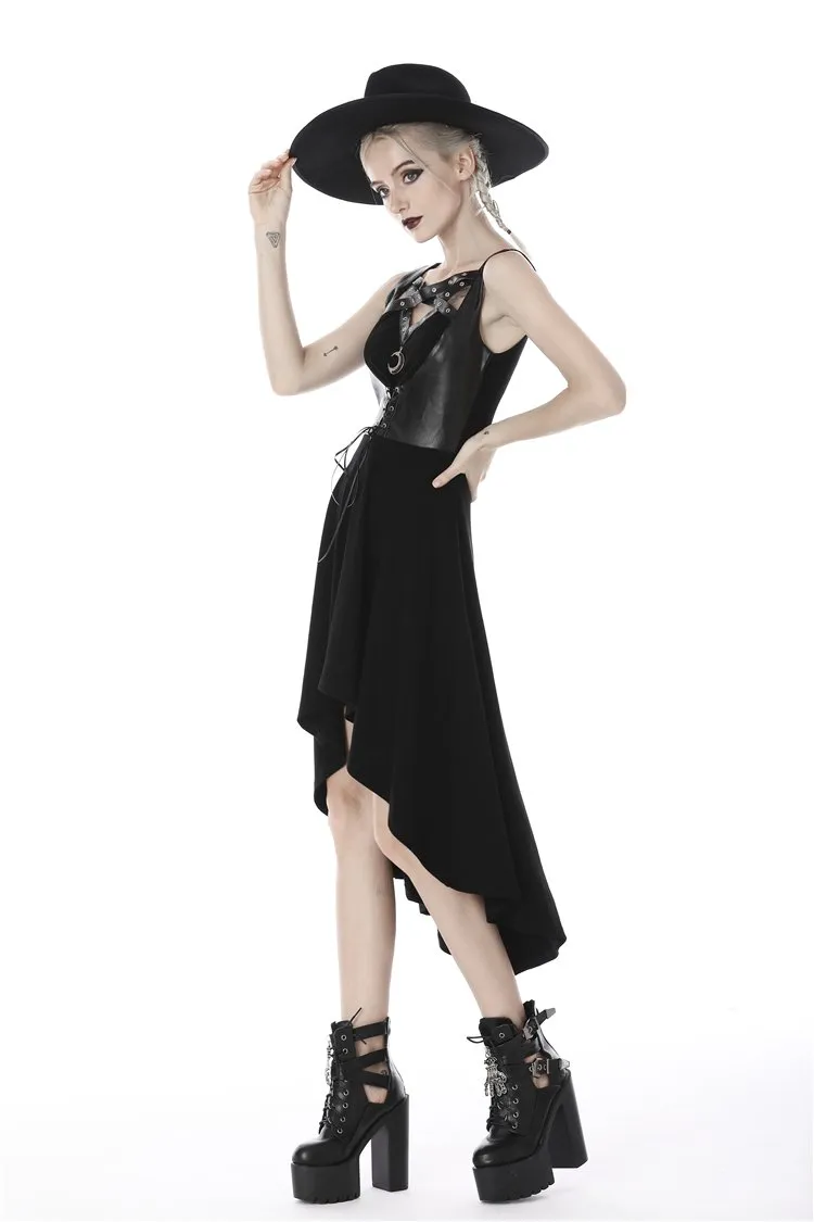 Punk moon fishtail dress DW401