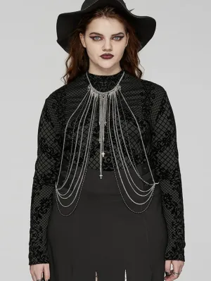 Punk Tassel Chest Chain