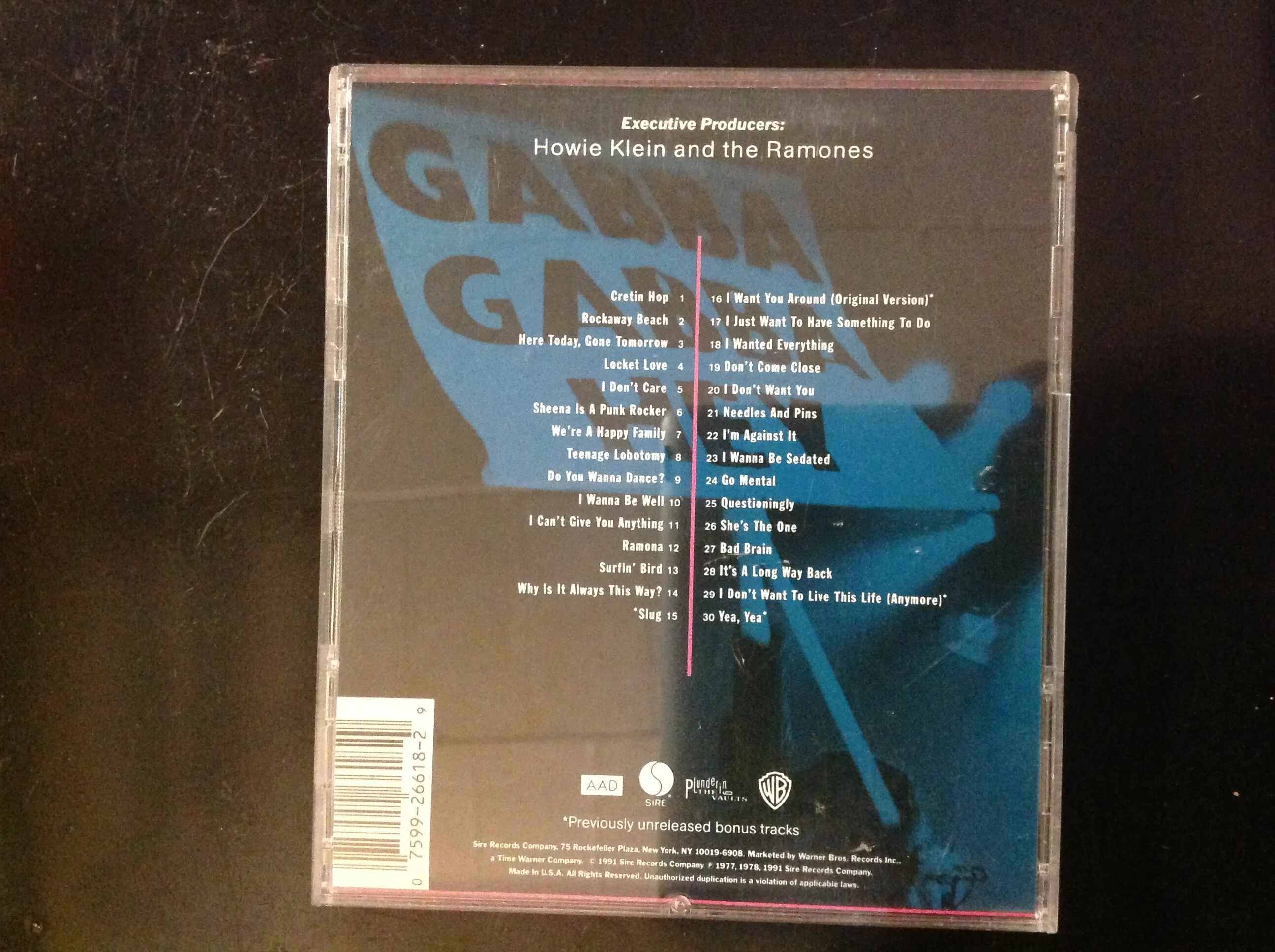 Ramones - All The Stuff - Vol. II Volume 2 *Single #182