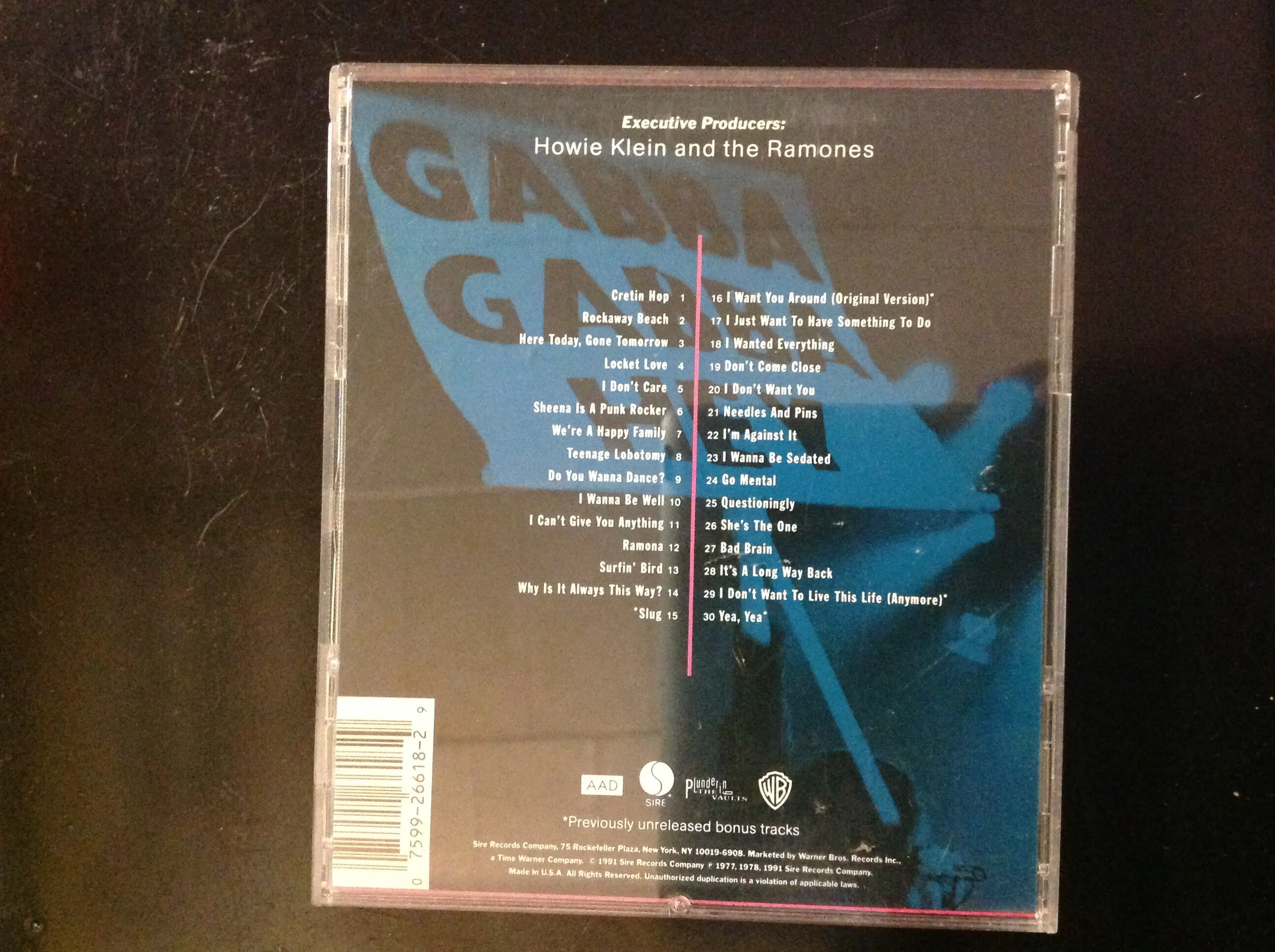 Ramones - All The Stuff - Vol. II Volume 2 *Single #182