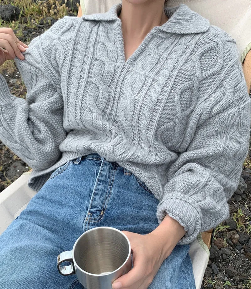Retro Sweet All-match Sweater