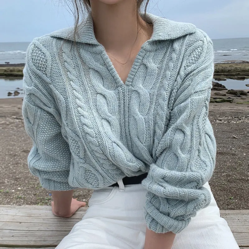 Retro Sweet All-match Sweater