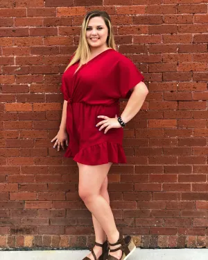 Ruby Red Romper