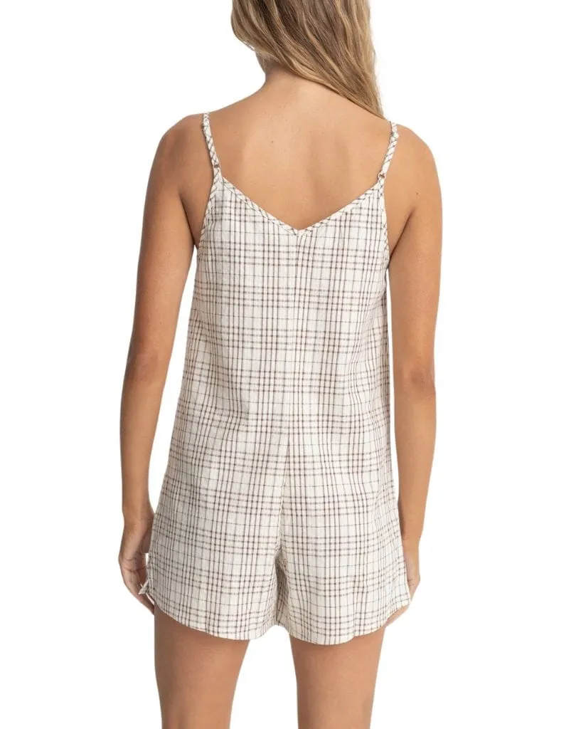 Rumi Check Romper
