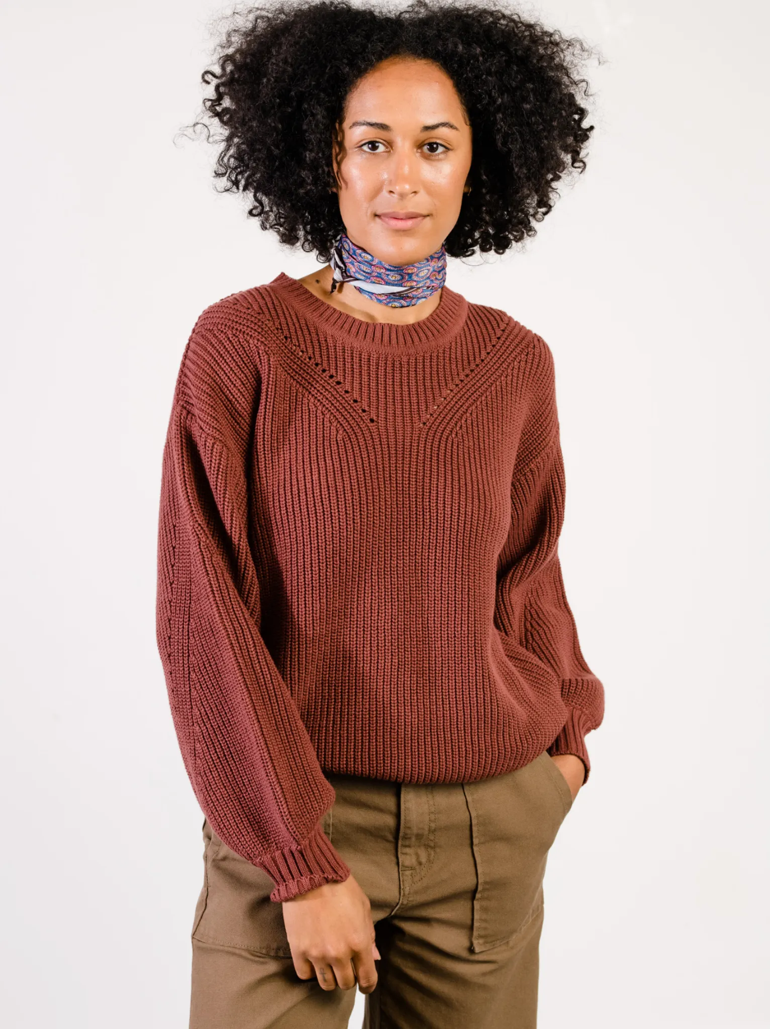 Sarah Billow Sleeve Sweater