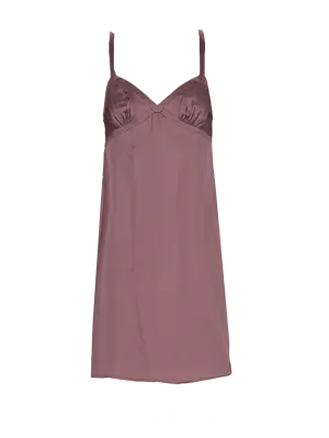 silk slip dress