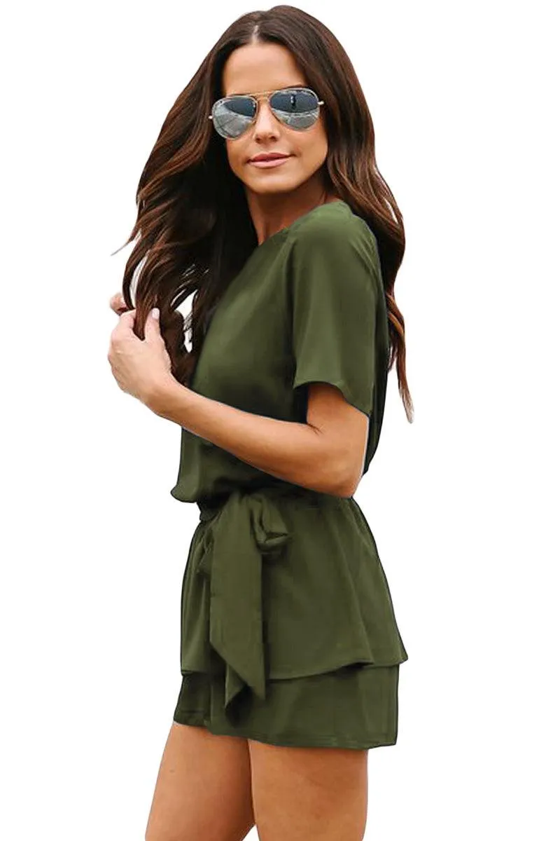 SUZIE SWEET RUFFLED ROMPER