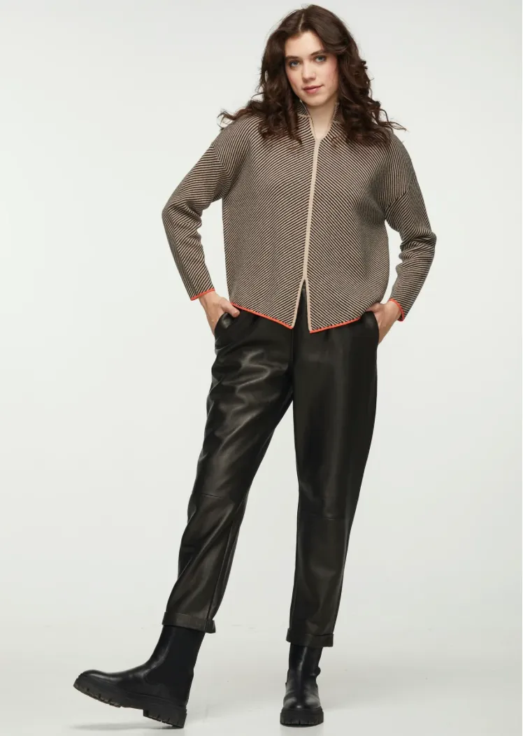Zaket & Plover - Neru Collar Sweater - Oat